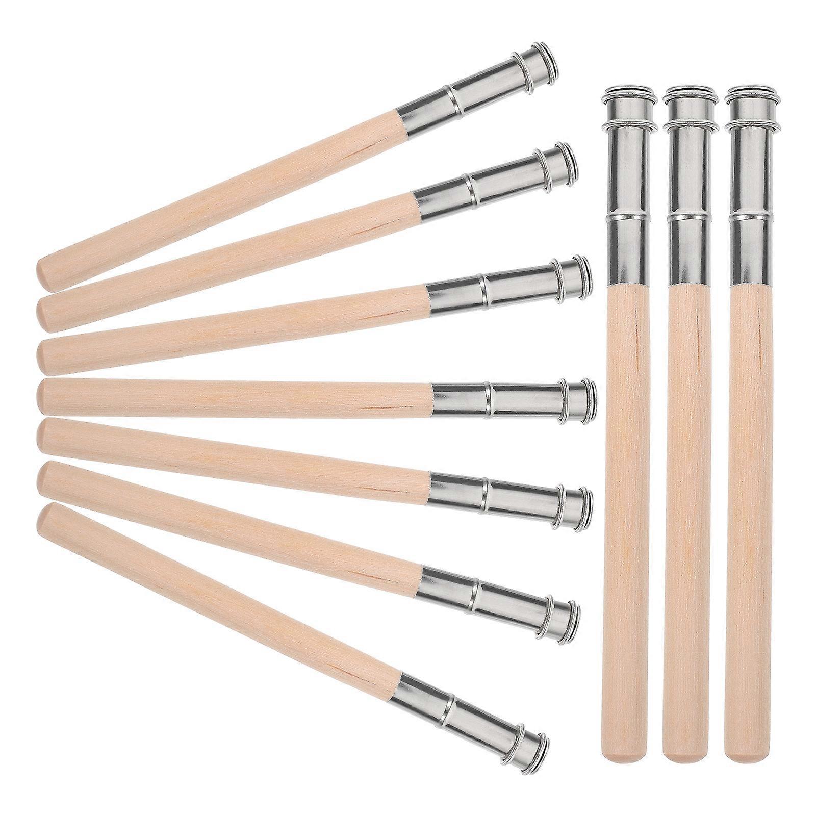 Wooden Pencil Extender Artist Tool for Art Creating 50Pcs Pack