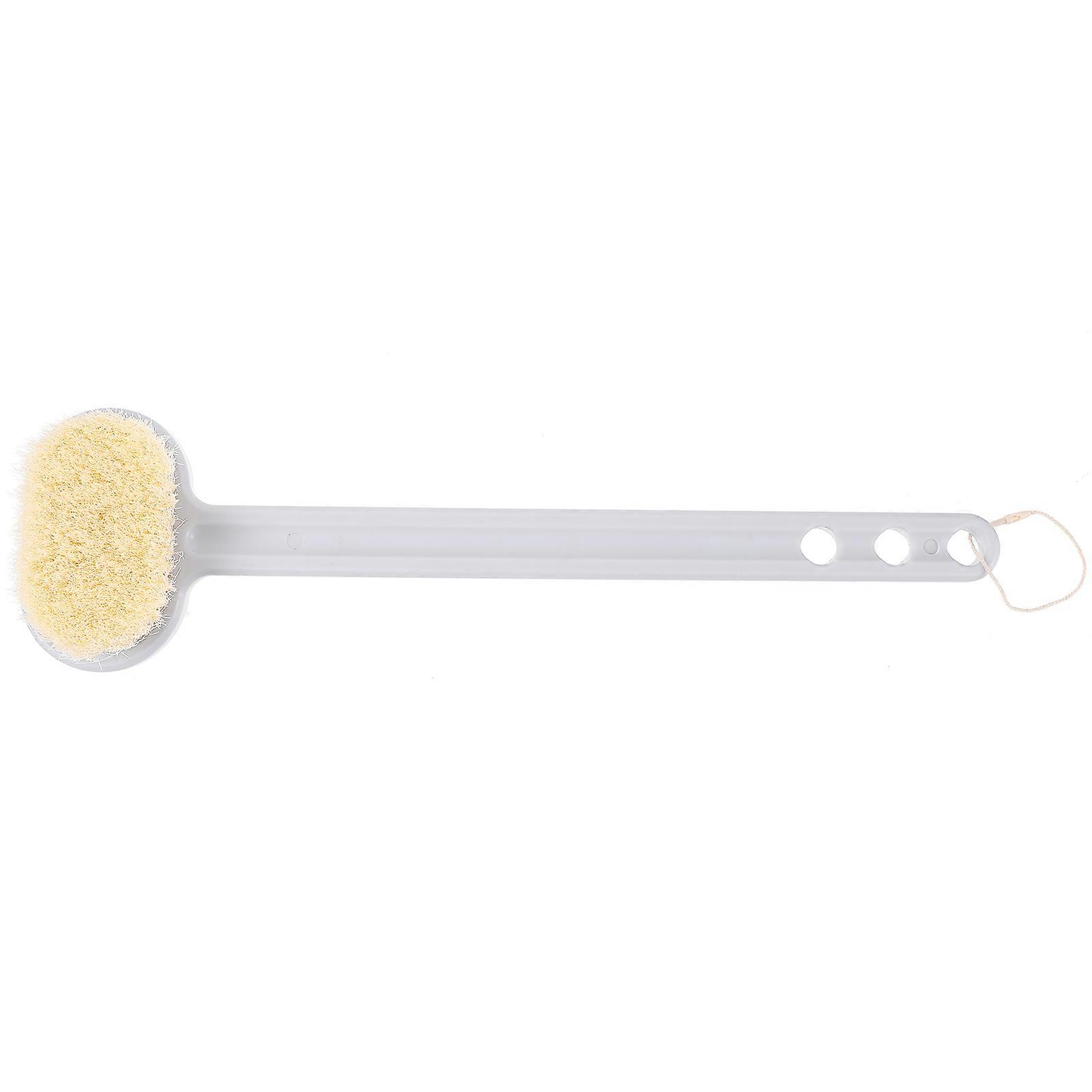 Back Scrubber for Shower Bath Brush with Long Handle 5Pcs Grey