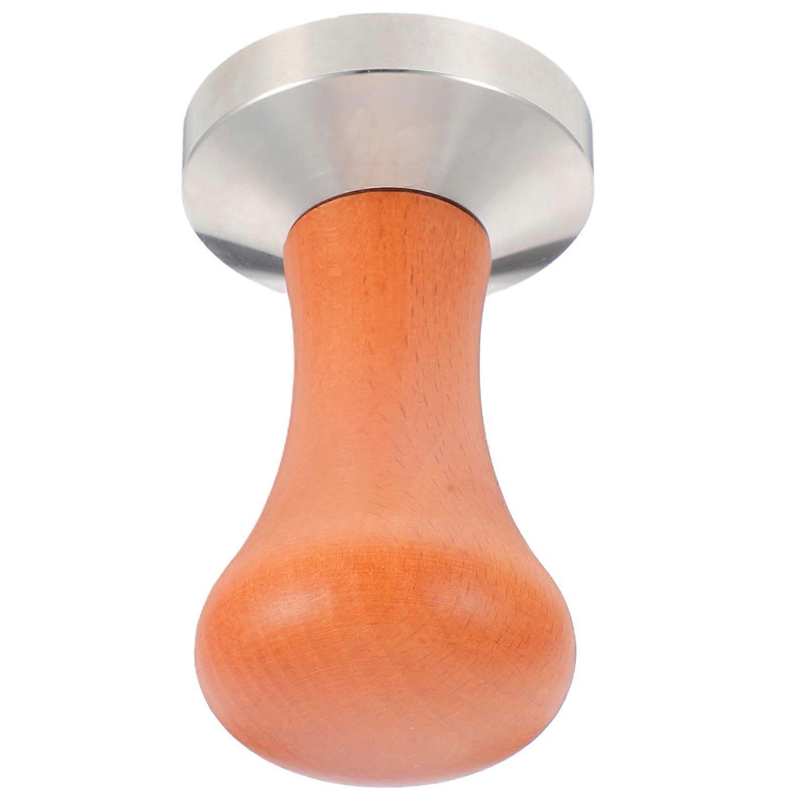 Espresso Press Tool With Round Shape For Coffee Making Ensures Even Grounds Compression 1Set
