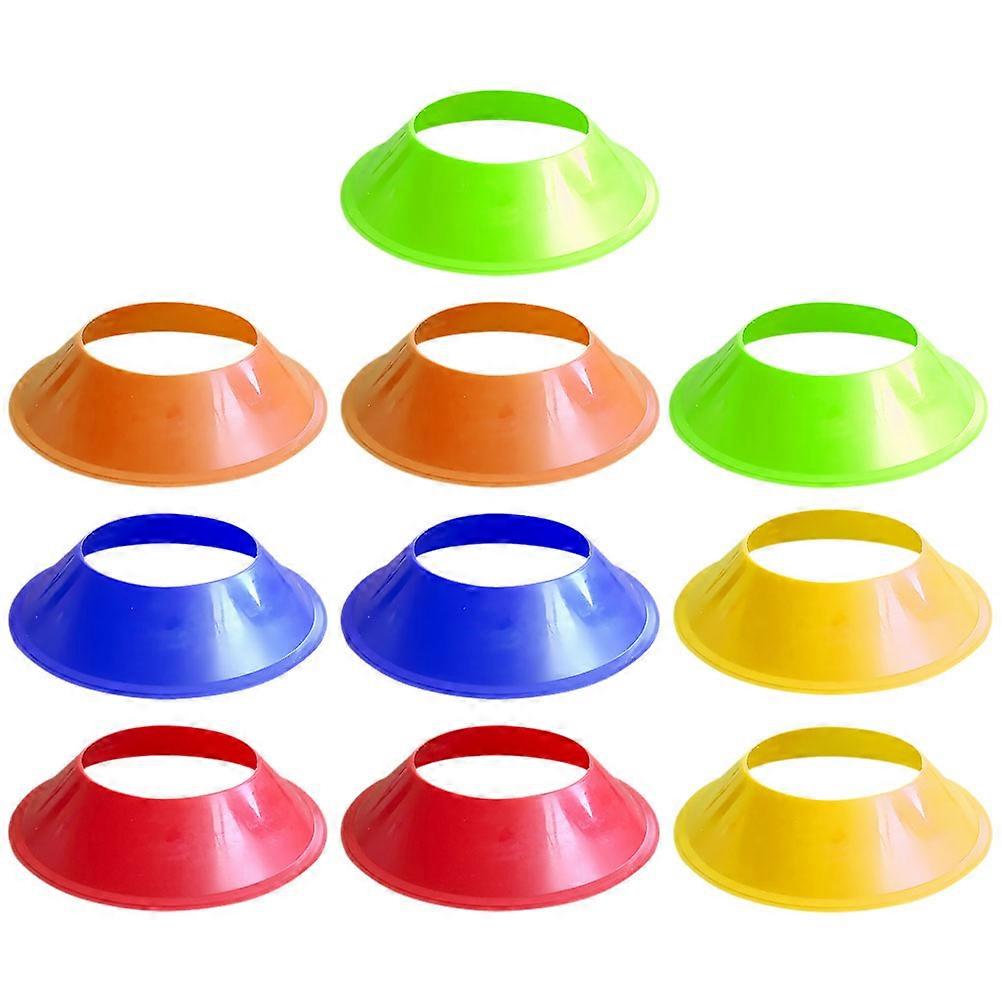 Soccer Training Cones 40Pcs Portable Football Multi-Function Agility Cones