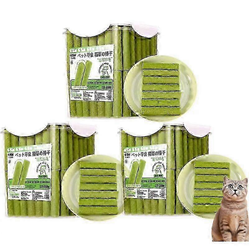 Cat Grass Sticks For Indoor Cats Molar Chew Stick Toy For Indoor Cats Multi-Functional Grass Tooth Grinding Stick For Small Cats