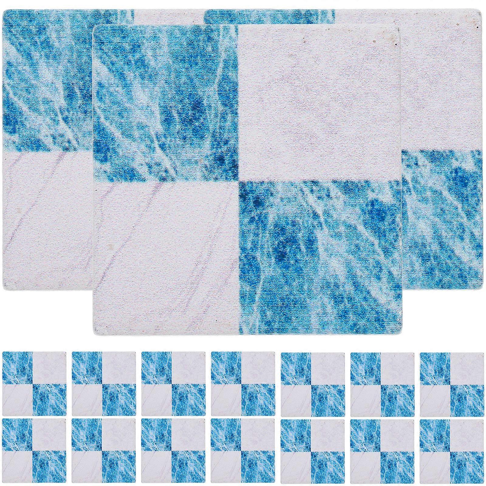 Mini House Flooring Wood Floorboards for Decor 54Pcs Creative Tiny Floor Sheets