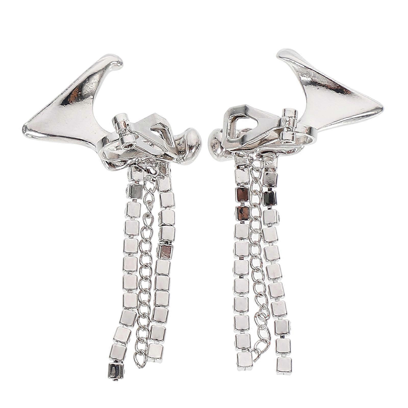 Ear Clips Elegant Ear Bone Clips for Women Made of Metal Assorted Color for Daily Use 1 Pair