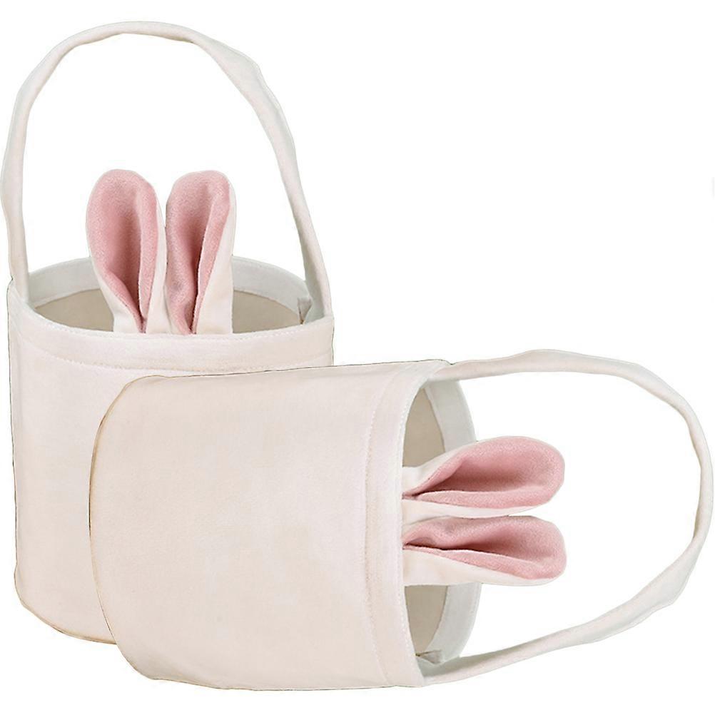Bunny Ear Bags 4Pcs Ideal For Easter Egg Hunt And Party Favor With Storage Function