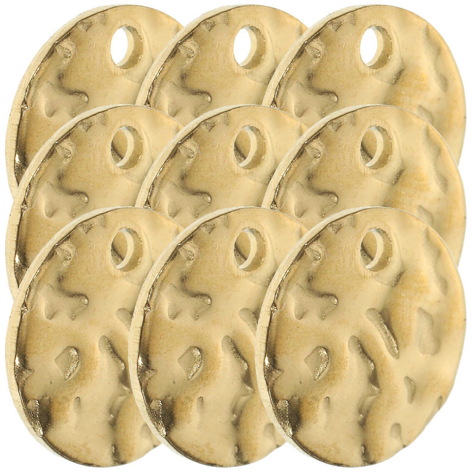 Chic Bracelet Charms 300 Pcs Alloy Disc Crafting Accessories Perfect For Creating Unique Jewelry Gifts Suitable For Special Occasions