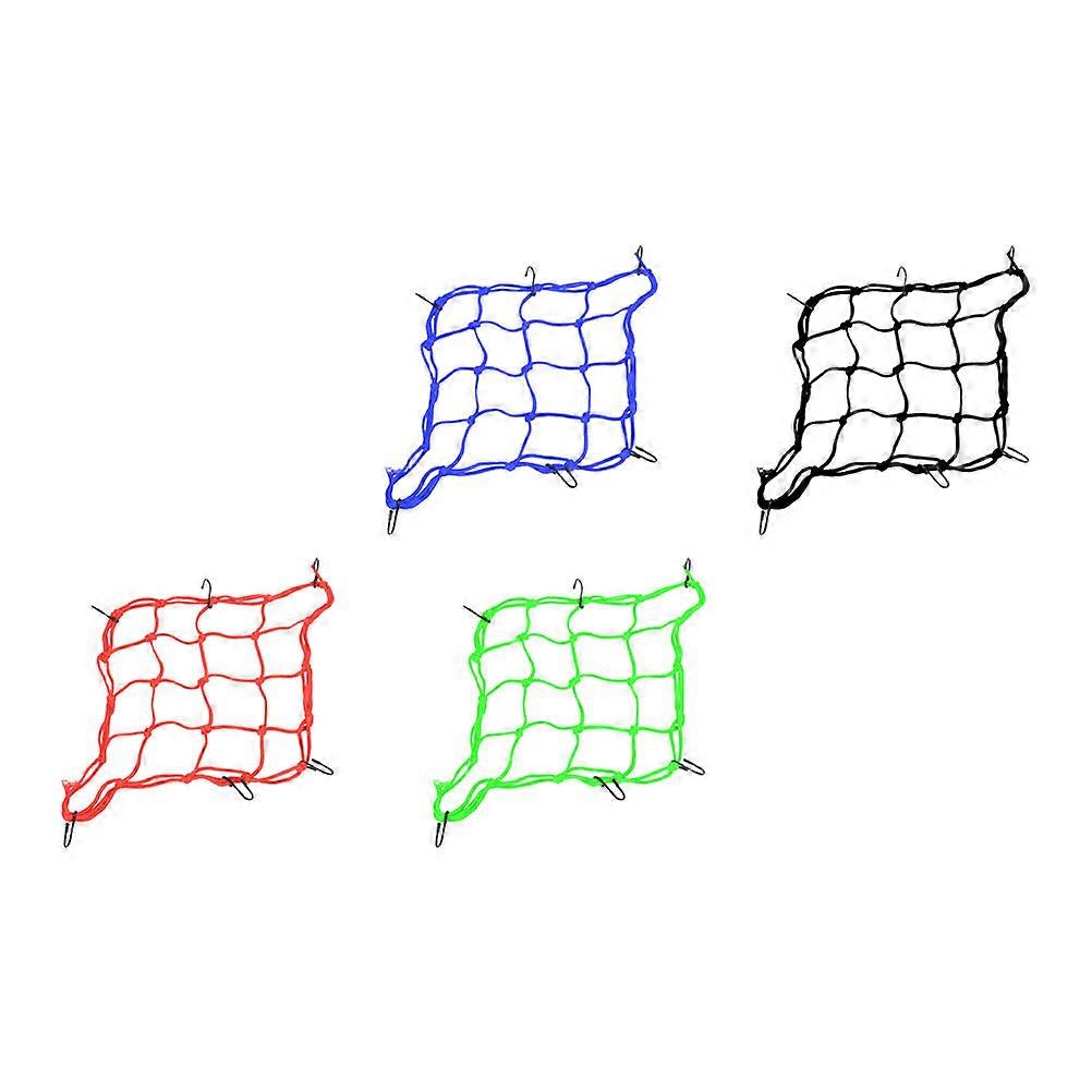 Heavy-Duty Bike Cargo Nets Practical Motorcycle Luggage Net 8Pcs