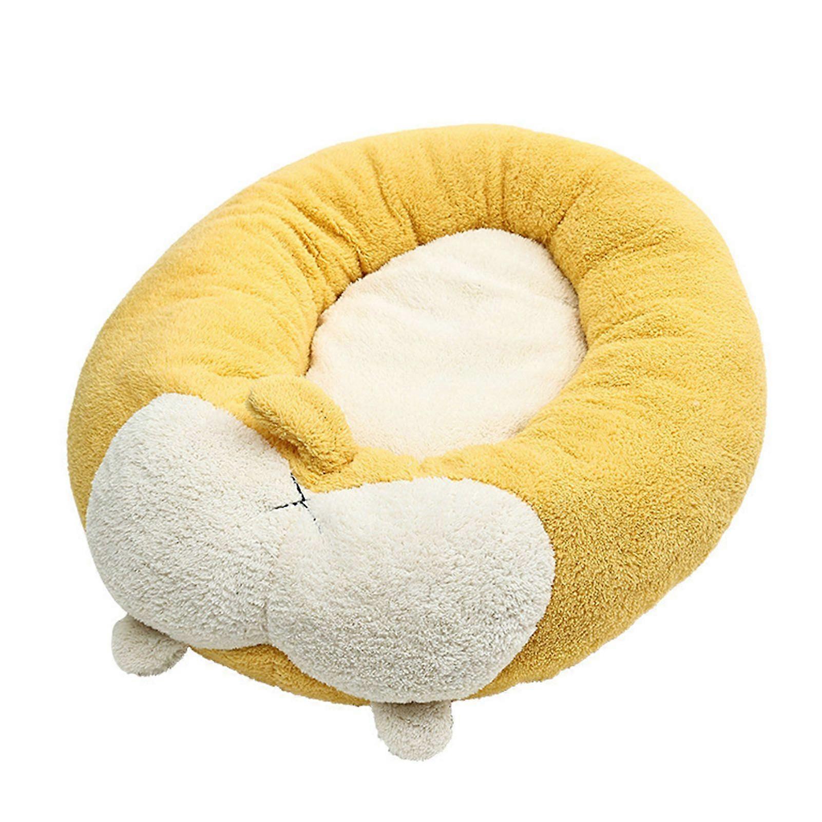Pet Plush Bed Warm Soft Comfortable Removable Washable Modern Cat Dog Sleeping Bed for Autumn Winter S