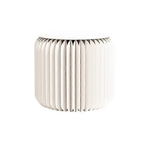 Portable Foldable Paper Stool with Cushion Heavy-Duty No Assembly Folding Chair 200kg Capacity Indoor Outdoor Use White XX-Large