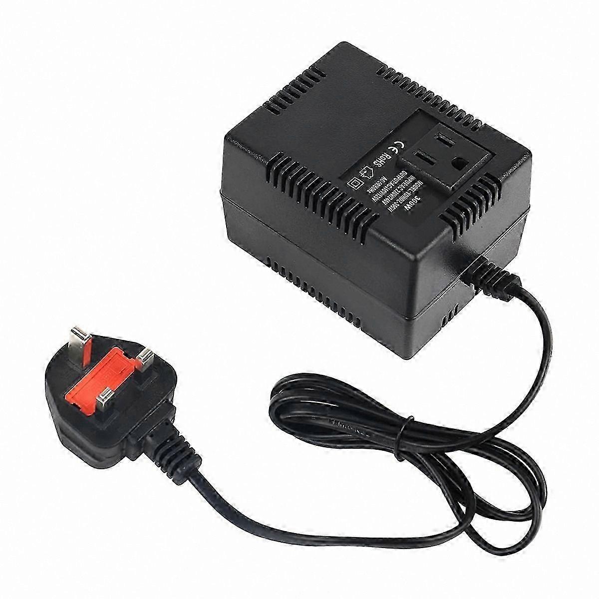 300W Power Transformer 220V-240V to 110V-120V Conversion Adapter with Smart Efficiency and Thermal Protection