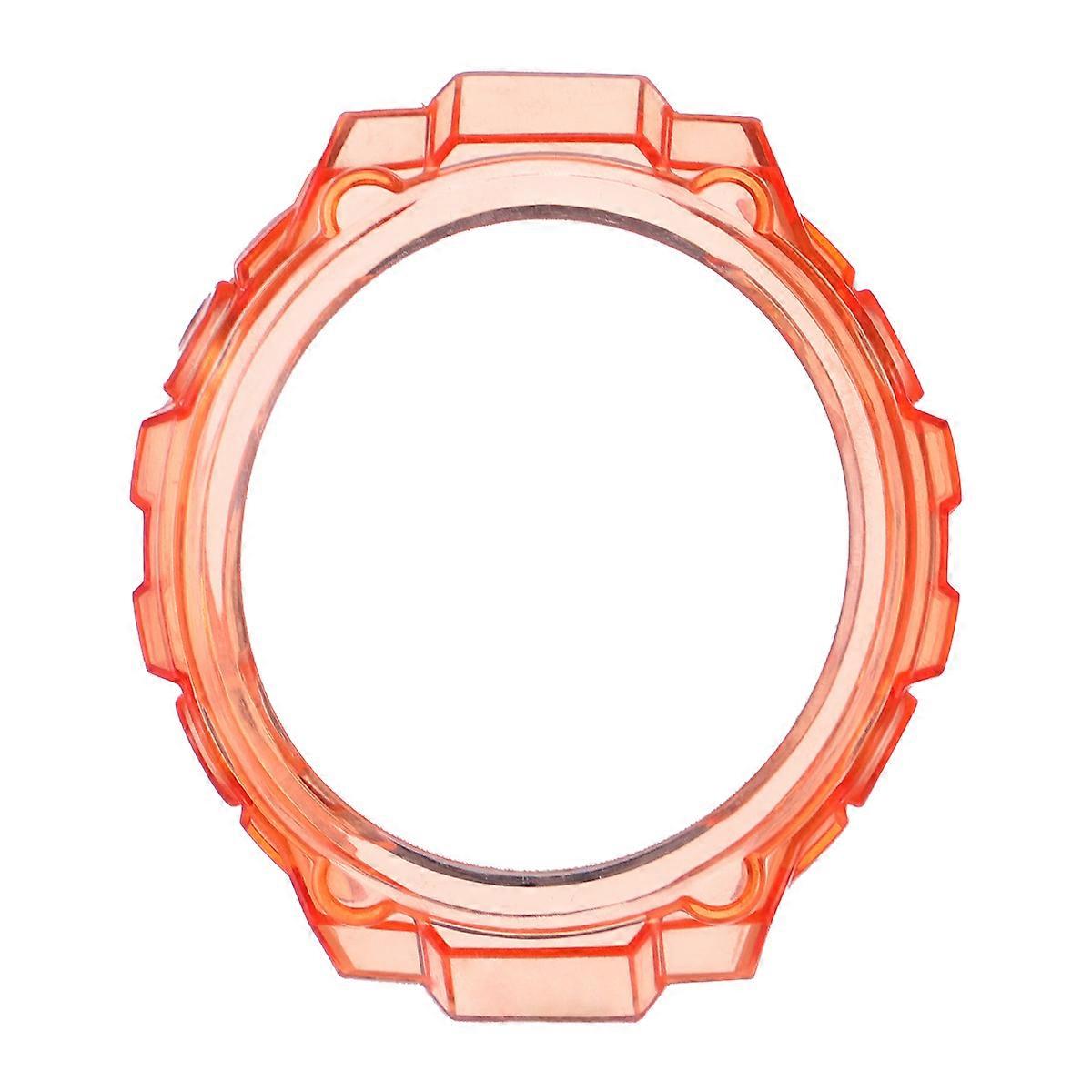 Orange TPU Watch Case For Smart Watch Users Designed For Everyday Use With Scratch Protection 1Pcs