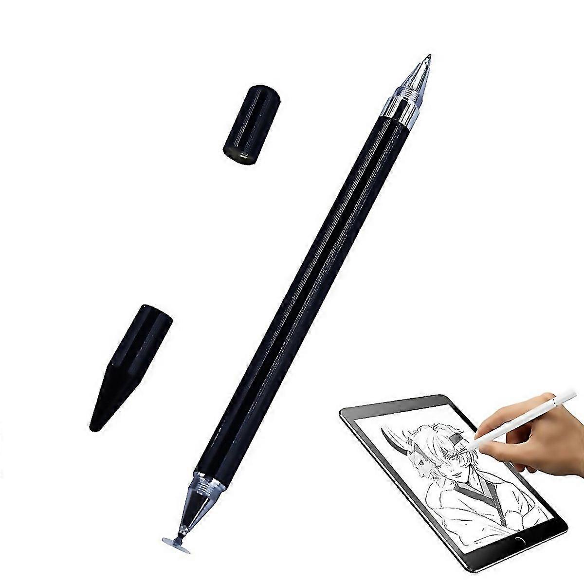 For Imitation Porcelain 2 In 1 Mobile Phone Touch Screen Capacitive Pen For Apple Huawei Xiaomi Sams