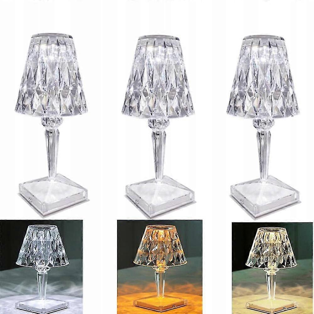 Crystal Table Lamp Light Night Light