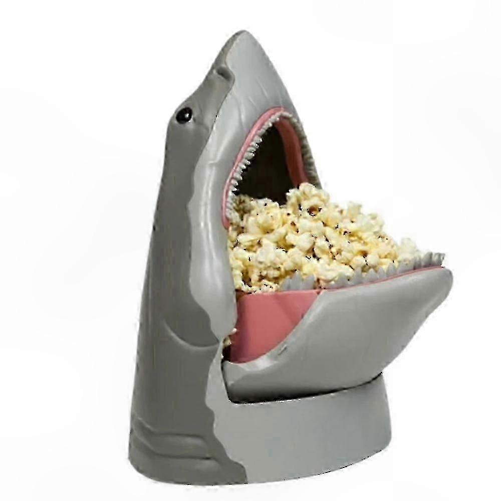 Limited Edition Shark Themed Popcorn Bucket Great White Ocean Predator Collectible Gift Idea
