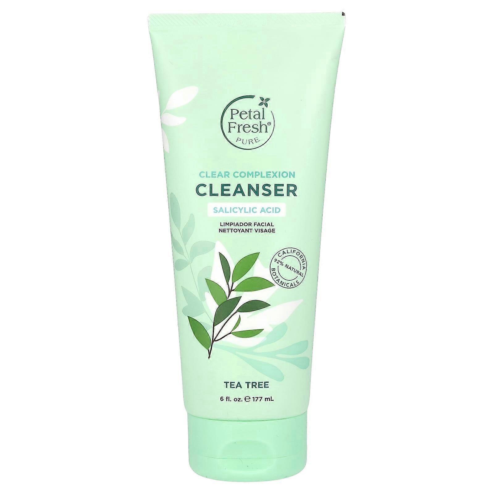 Pure, Clear Complexion Cleanser, Tea Tree, 6 fl oz (177 ml)