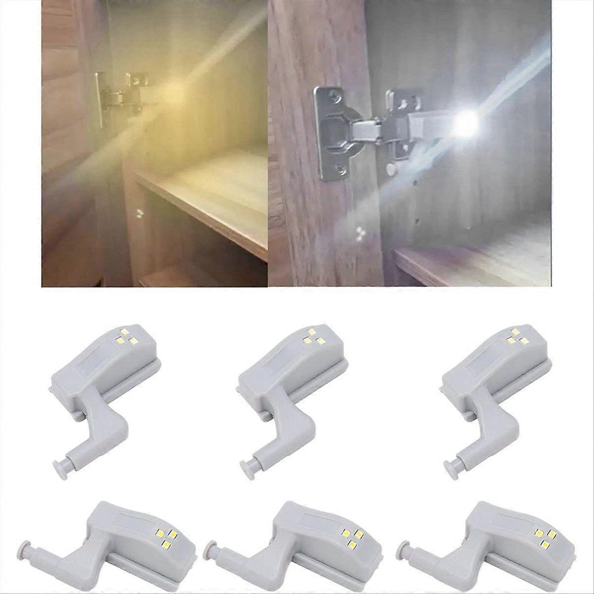 LED Hinge Light Universal Cabinet Cupboard Hinge LED Cool White