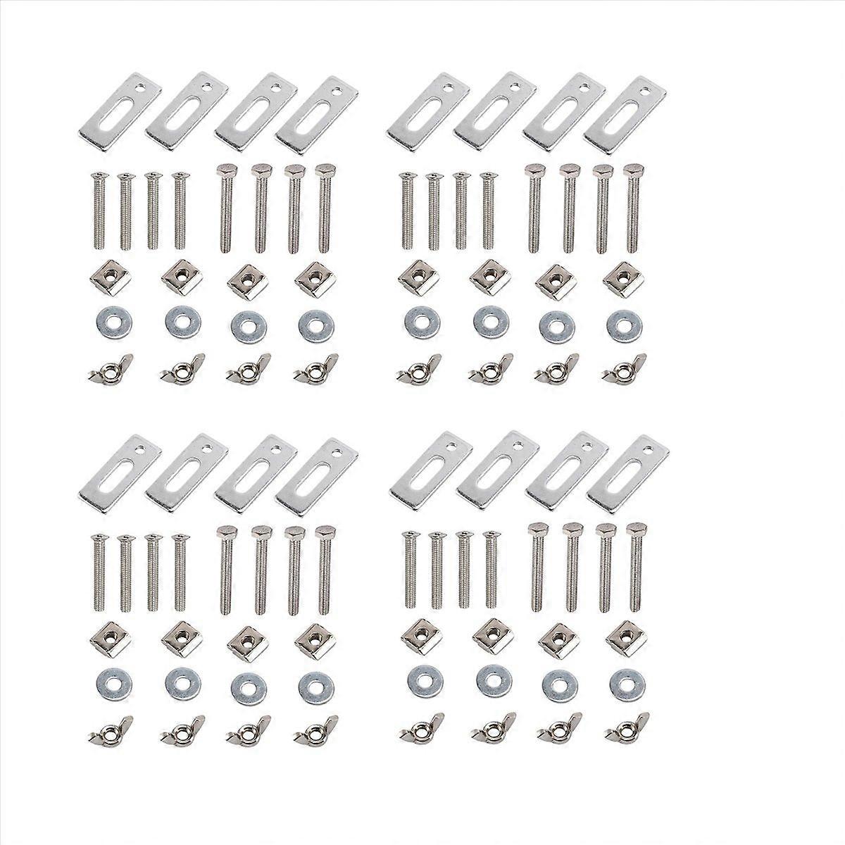 4 Pack T-Track Clamp,Mini T Track Hold Down Clamps Kit for 3018-PRO