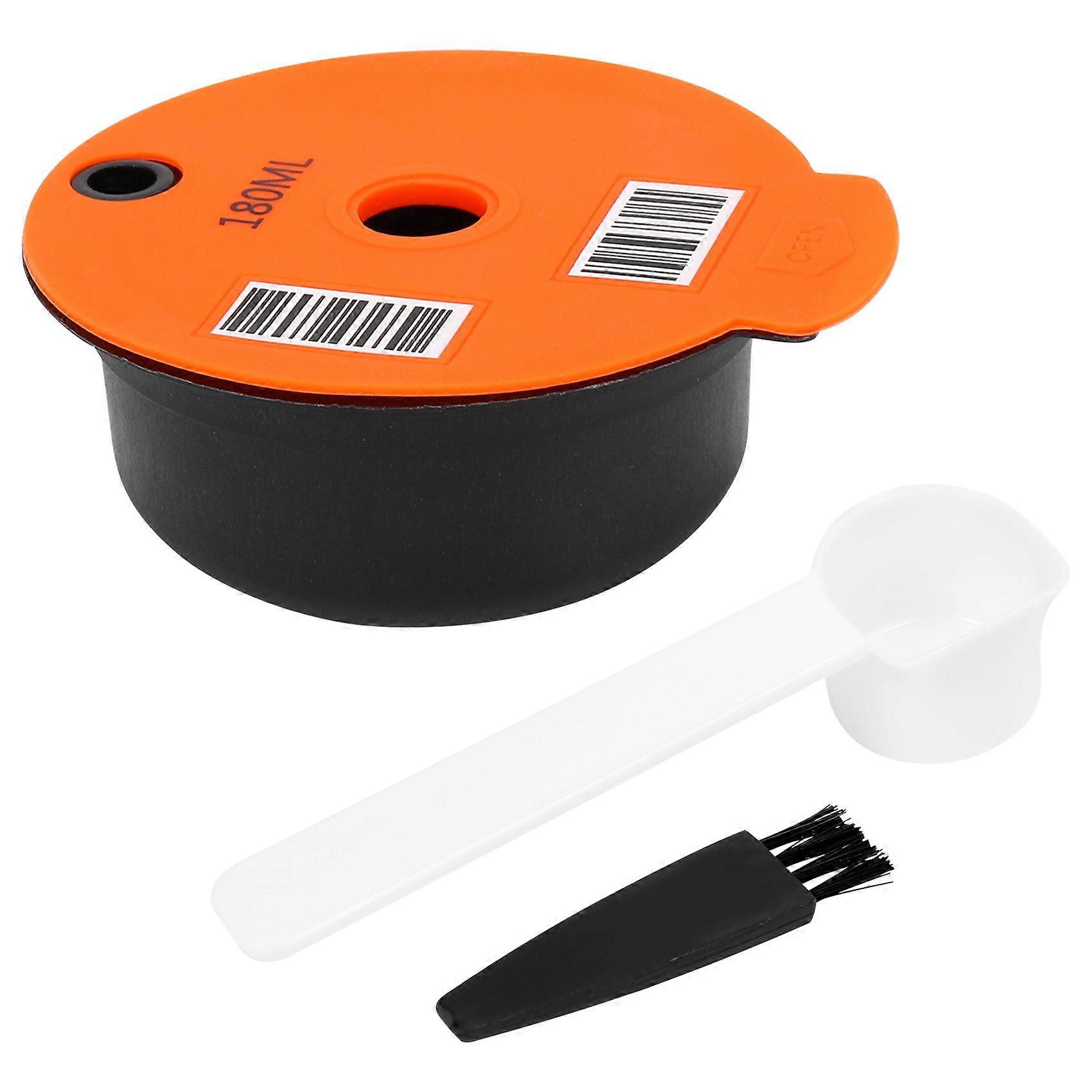 Reusable Coffee Capsules, Compatible with Bosch-s Tassimo Machines, Coffee Filter Refillable Coffee Pods 180ml