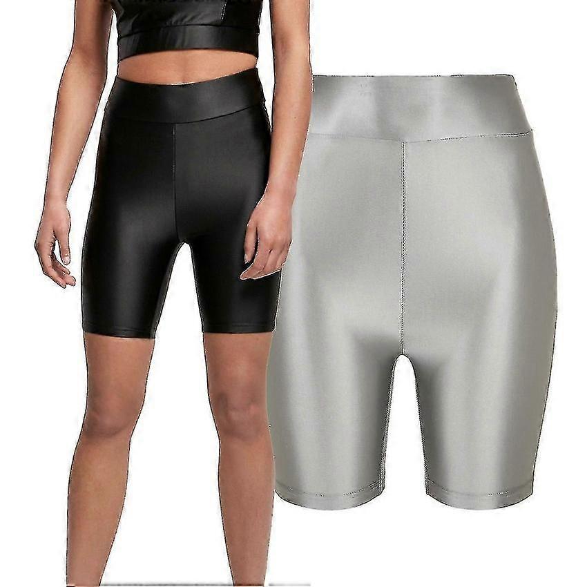 Metallic fietsbroek voor dames