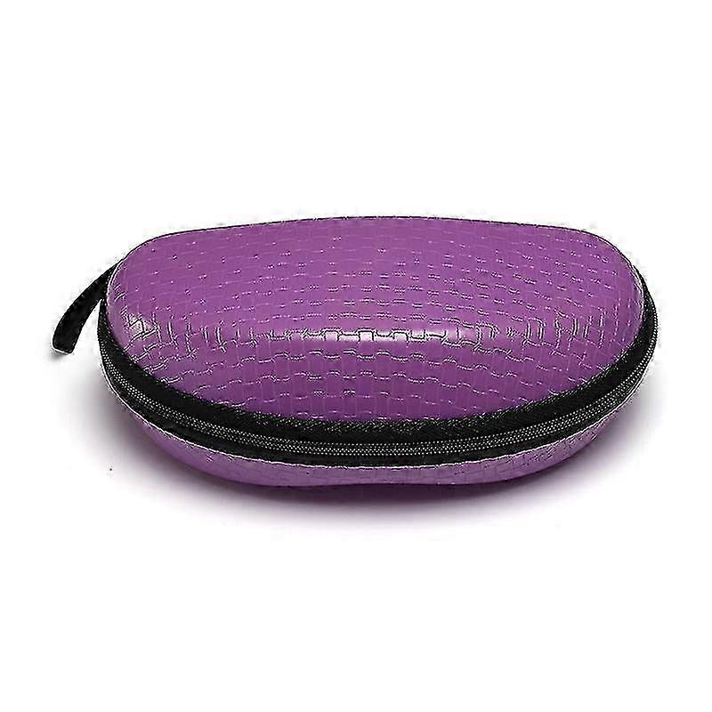 Sunglass Organizer Case with PU Shell and Metal Storage for Sunglasses