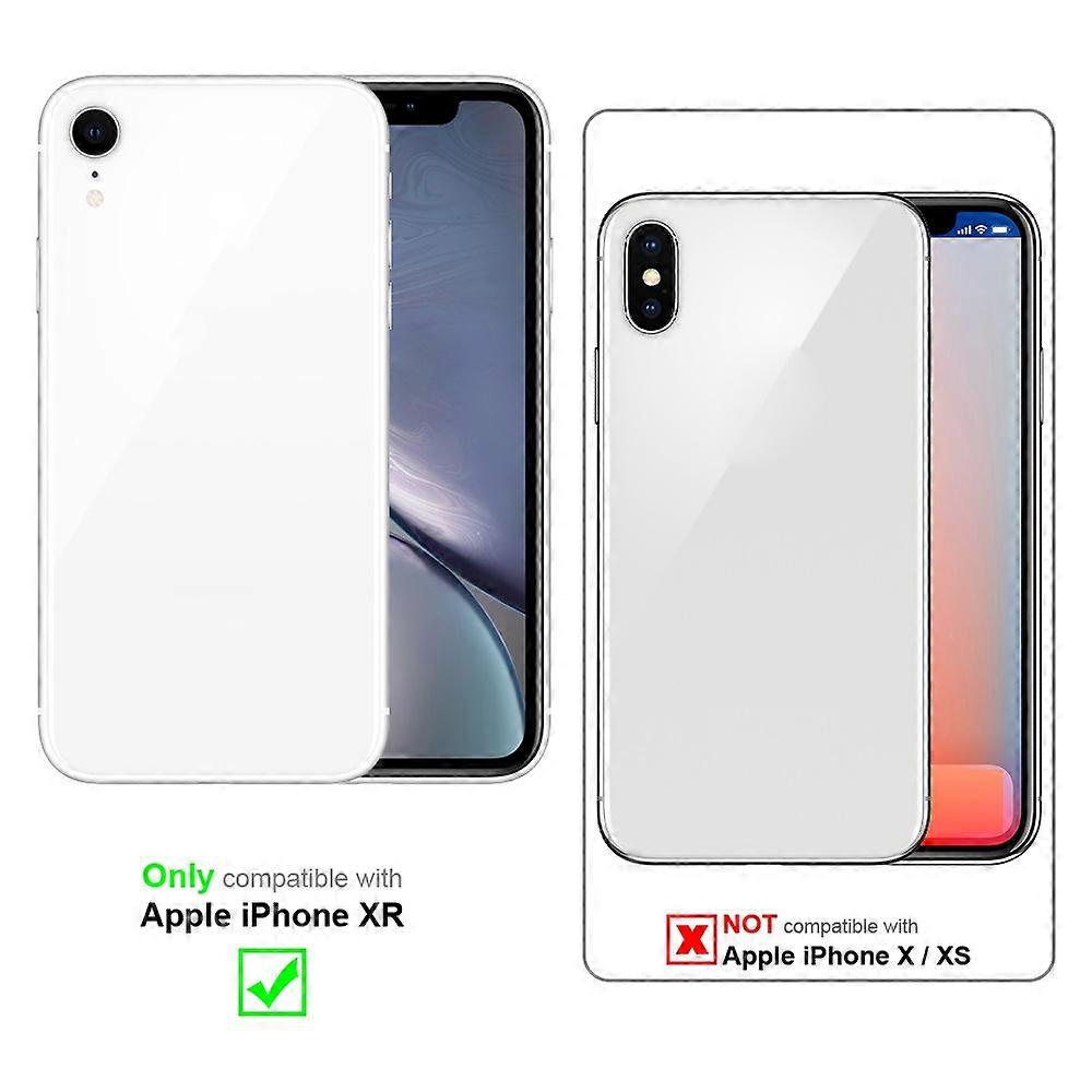 Custodia protettiva in TPU per iPhone XR - Ecopelle opaca