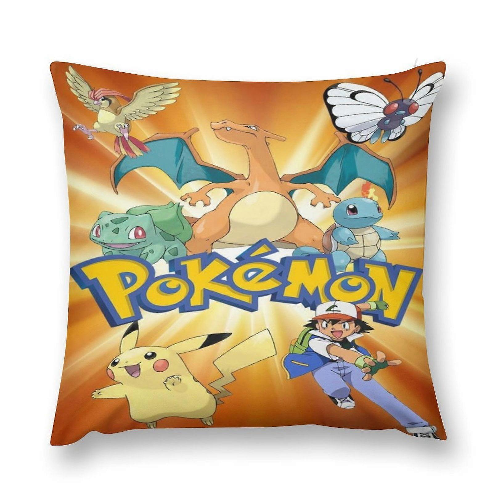 Pokemon Plush Pillow Case Throw Multisize Ultra-comfortable Pillowcase Cushion Anti-fouling Protective Cases