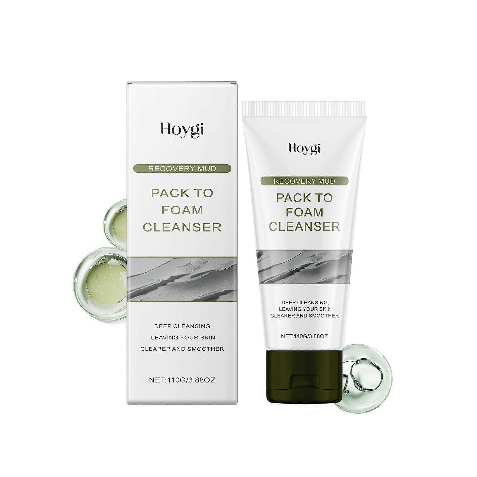 Hoygi Firming Cleansing Mud Mask, With Its Gentle Ingredients, Moisturizes And Cleanses The Face, Exfoliating And Cleansing Mud Mask