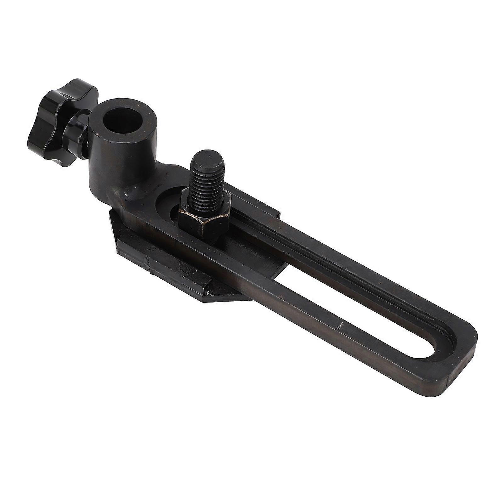 20mm Lathe Tool Holder Base Alloy Steel Black Coated Lathe Tool Rest Base for 4/5 Inch Post