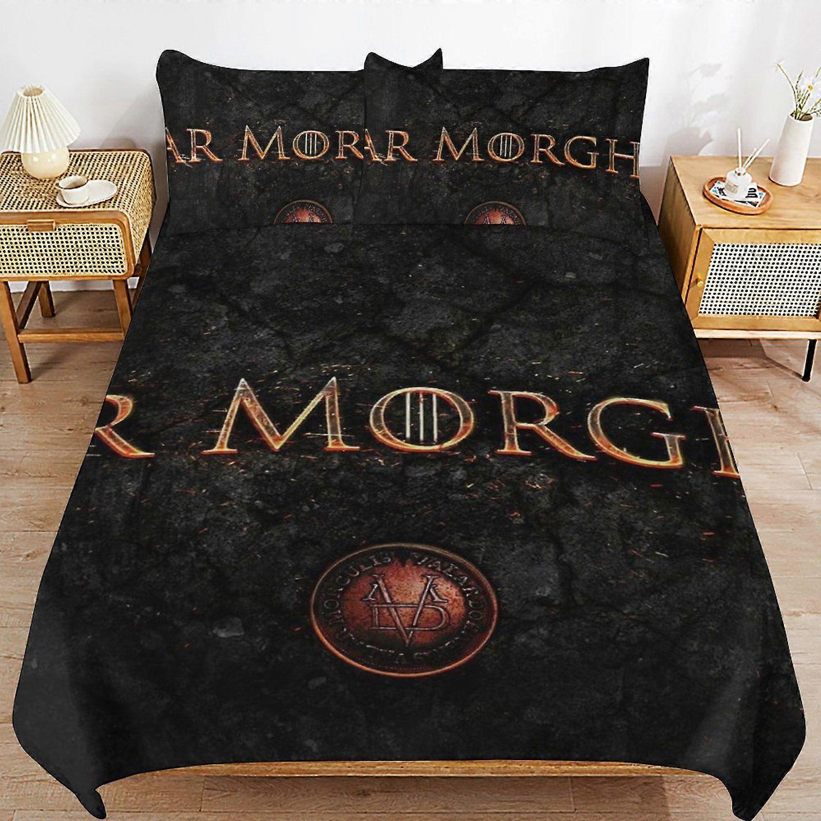 u176 Game of Thrones Eco Friendly Fabric Gentle Weave Smooth Surface Zipper Comfort Duvet Cover Sets for Bedroom Design n176