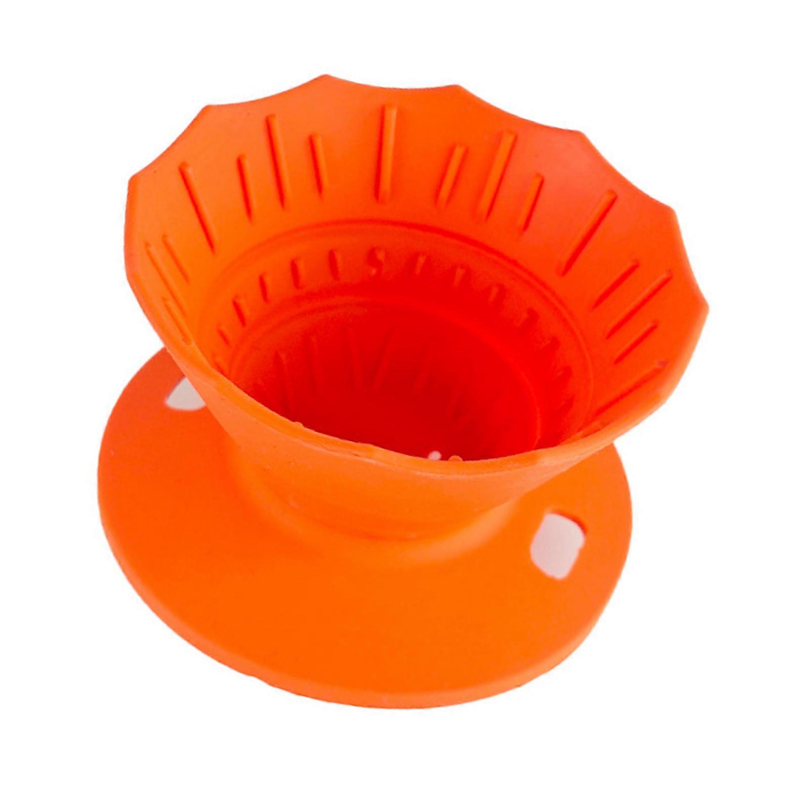 Coffee Filter Cups Coffee Filter Tool Coffee Filter Coffee Dripper Manual Pour Overing Coffee Filter Espresso Tool  Orange