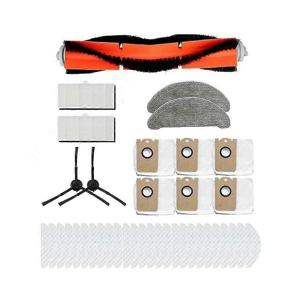 Side Roller Brush Filter Mop Cloth Compatible with L11 Vacuum Cleaner