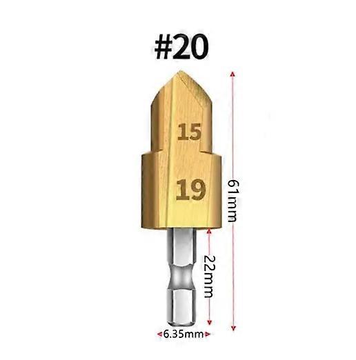 Heavy Duty Pipe Reaming Drill Bits PPR Step Drill Bits