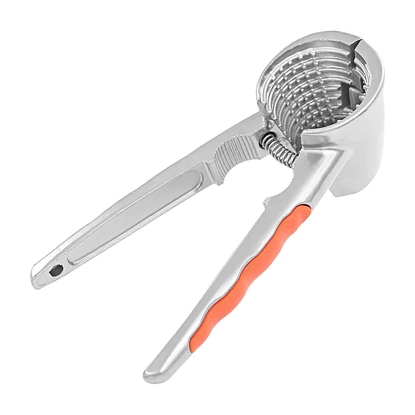 Walnut Cracker Alloy Chestnut Opener, Strong Nut Breaking Tool, Comfortable Grip Handle, Kitchen Utensil for Pecans