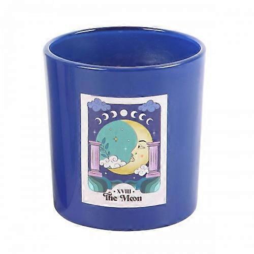 Something Different The Moon Amethyst Crystal Candle & Holder