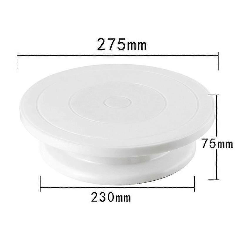 Cake Turntable Cake Table,white 26s