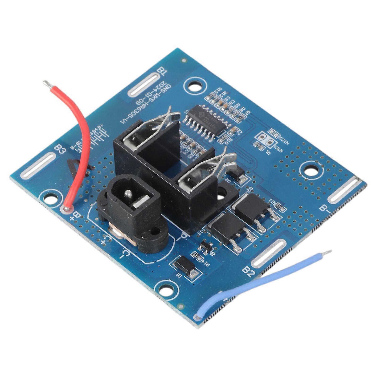 21V Lithium Battery Protective Plate For High Current Angles Grinder Battery Protective Plate Circuit Board Replacement Multicolor