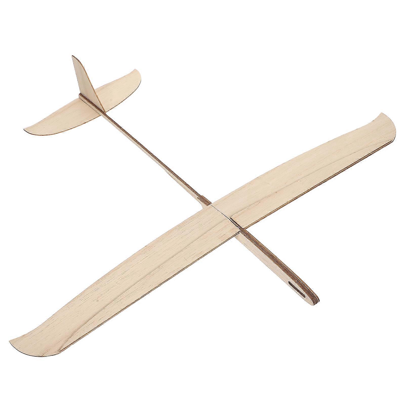 DIY Wood Airplane Toy for Creative Craft Activity Hand Throw