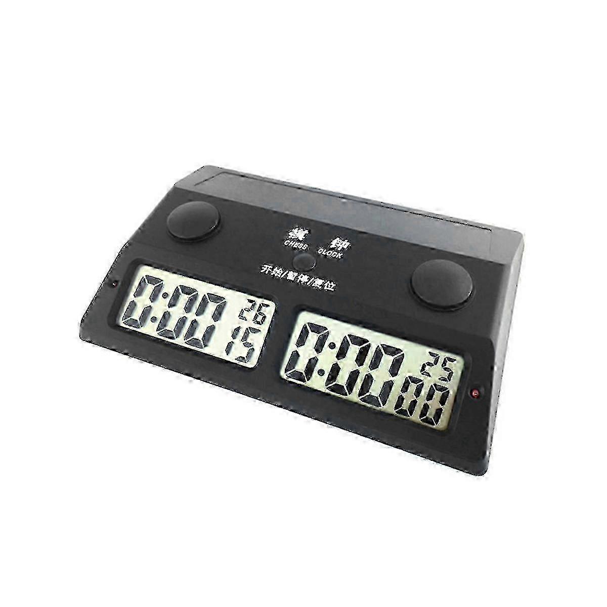 Chess Clock Competition Hour Meter Digital Board Game Stopwatch -385 Professional Chess Count Up Do