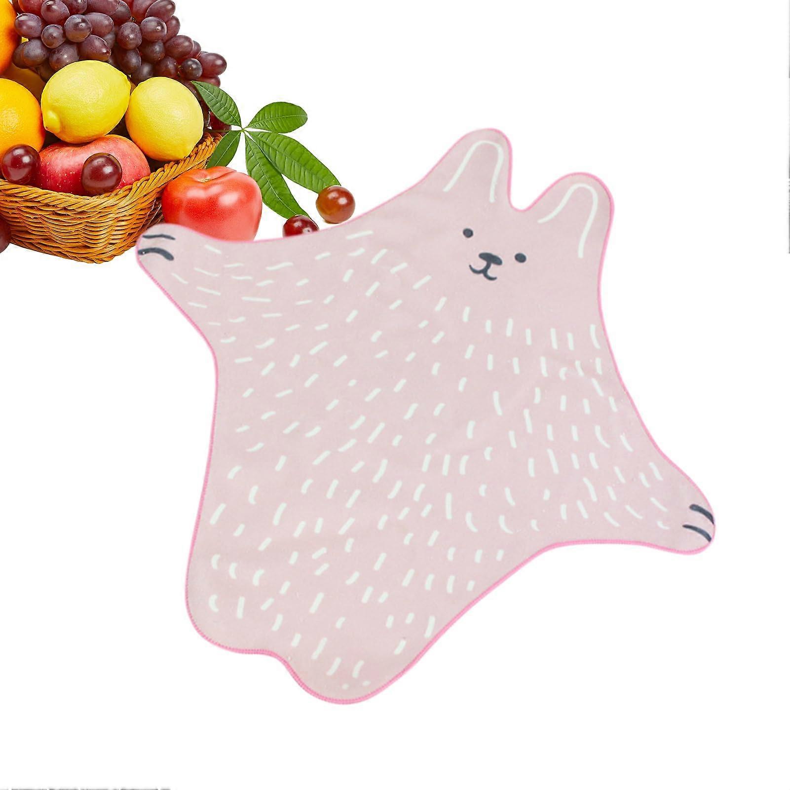 Lunch Box Wrapping Cloth, Camera Protection Cloth, Foldable Portable Rice Ball Case Towel For Commute Travel, Rabbit