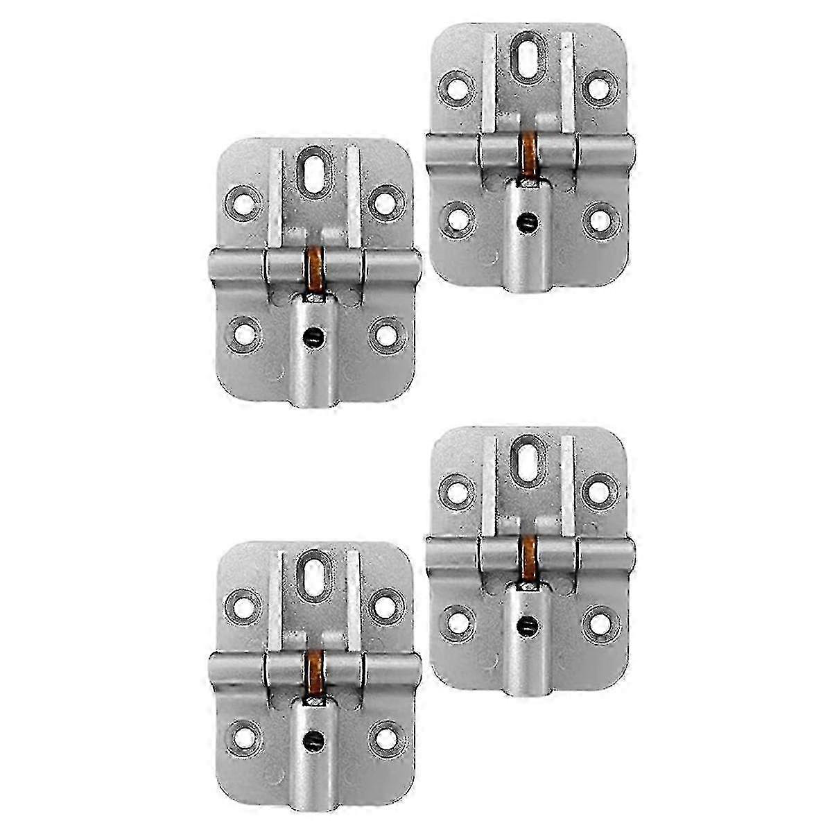 Adjustable 180° Locking Folding Hinge for Door Leaf Table (4-Pack)