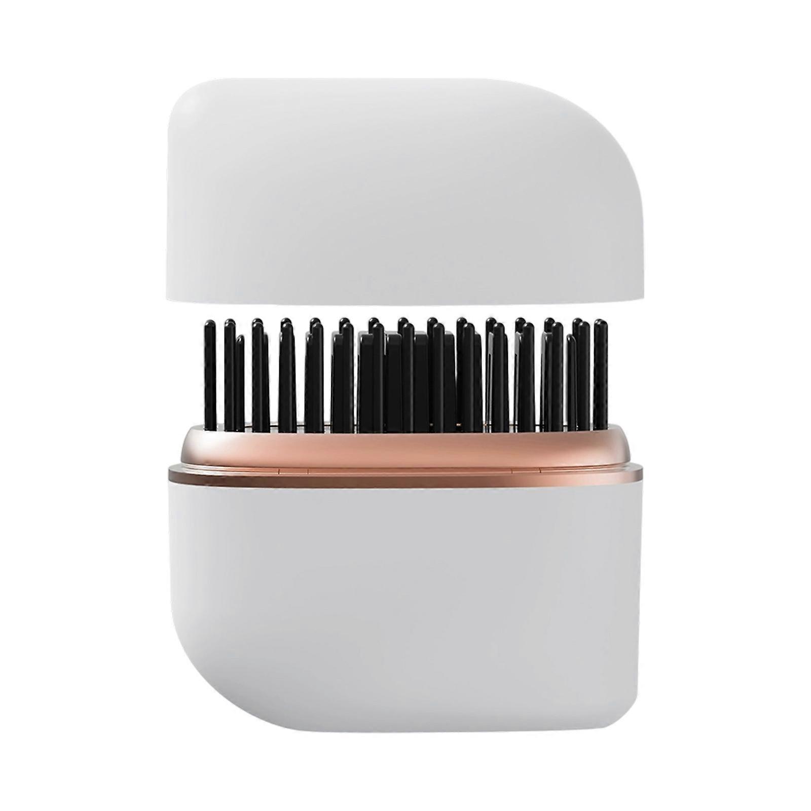 Straightening Comb Fast Heating Conditioning Technology Adjustable Temperature Hair Styling Comb Ergonomic Handle Multicolor