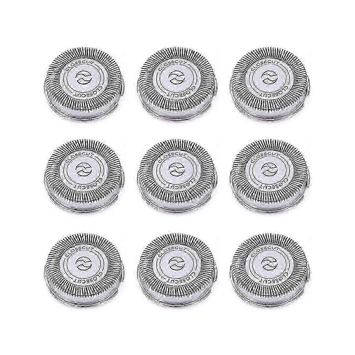 2025 9Pack SH30 Replacement Heads for Shaver Series 3000, 2000, 1000 and S738, with Durable Sharp Blades