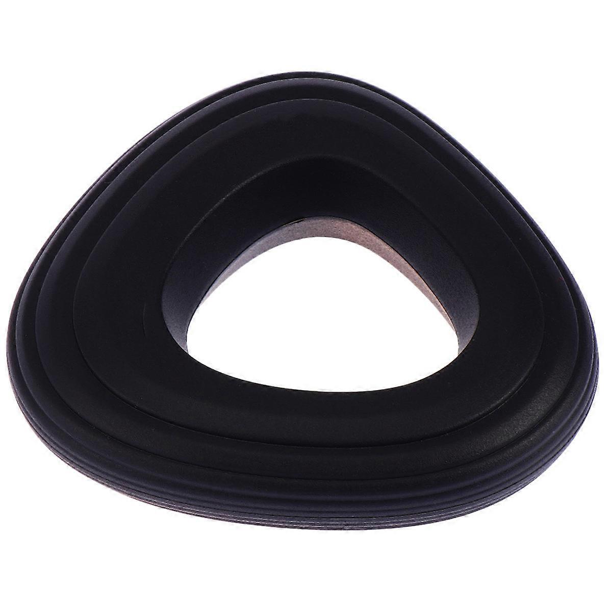 Finger Strengthener Ring Hand Held Exercise Equipment for Strength Training and Rehabilitation Black 8x7x2.5cm 2Pcs