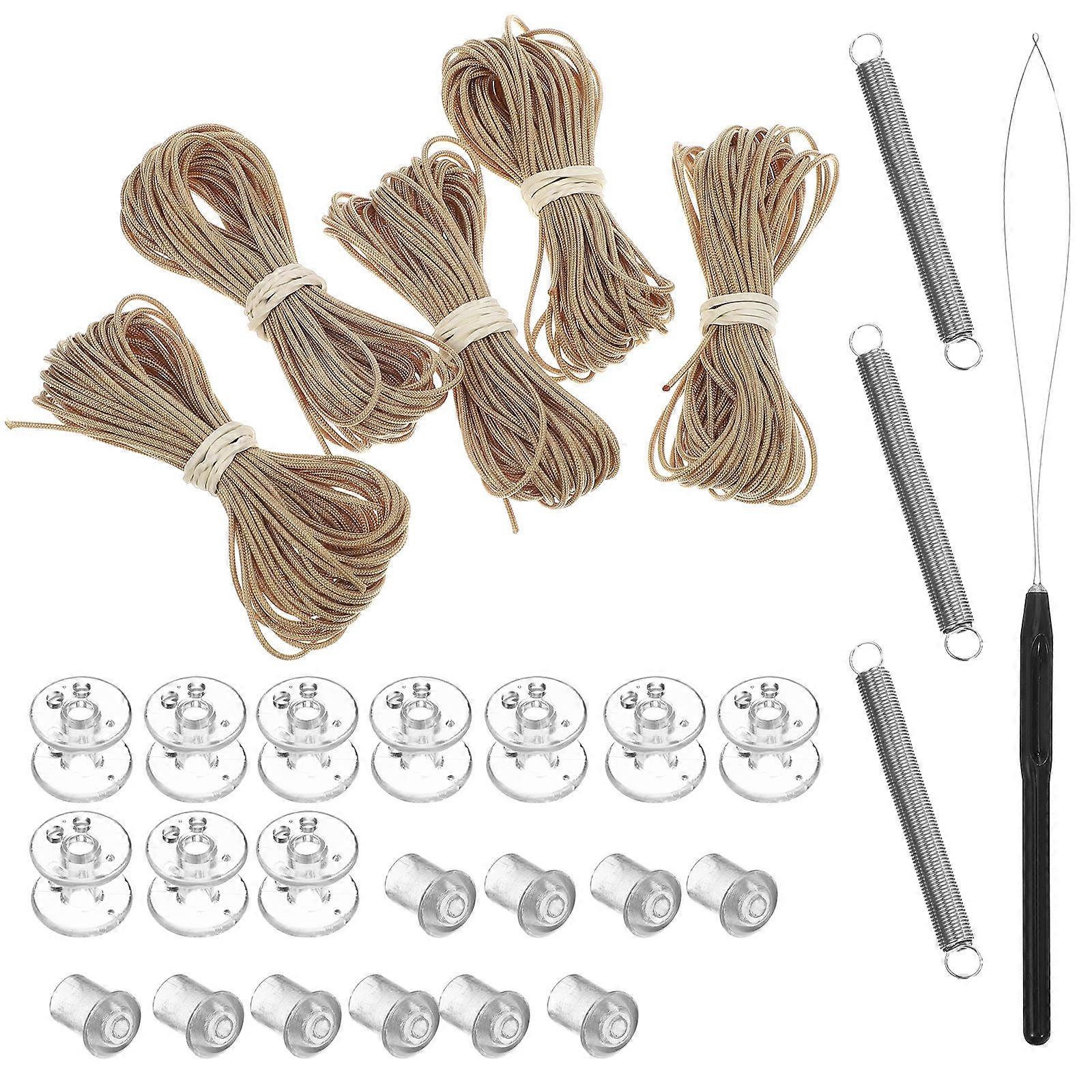 Rv Pleated Shade Repair Kit for Cord Hold Down 1Set Brown Plastic