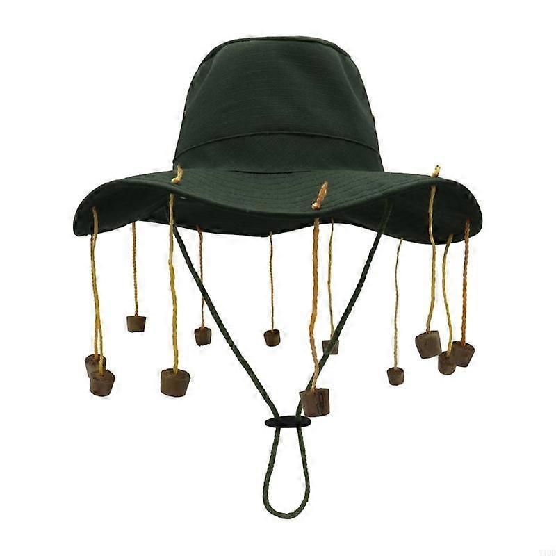 Solid Color Ethnic Styles Hat Unique Unisex Bucket Hat Stage Performances Hat