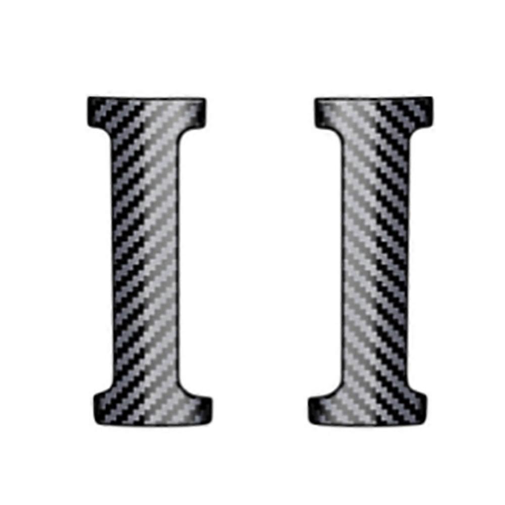 Car Middle Door Inner Handle Button Trim Sticker for Suzuki SPACIA Custom MK04 2017-2024 Car Accessories Carbon Fiber