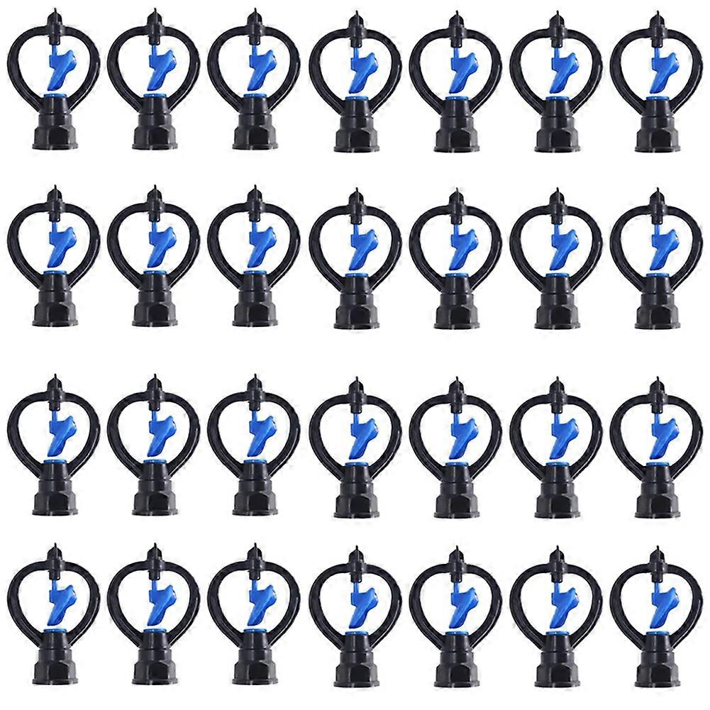 50PCS Butterfly Sprinkler Automatic External Wire Impeller Nozzle