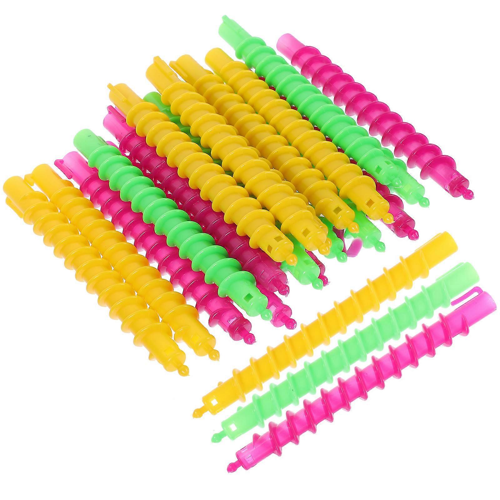 100 قطع بيرم قضبان التصميم بيرم قضبان دوامة الشعر بيرم قضبان تصفيف الشعر أدوات صالون