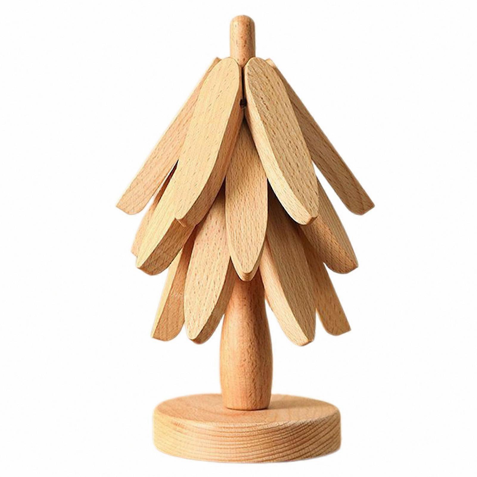 Tree-Shaped Hot Dish Coaster and Trivet Set for Stylish Table Presentation