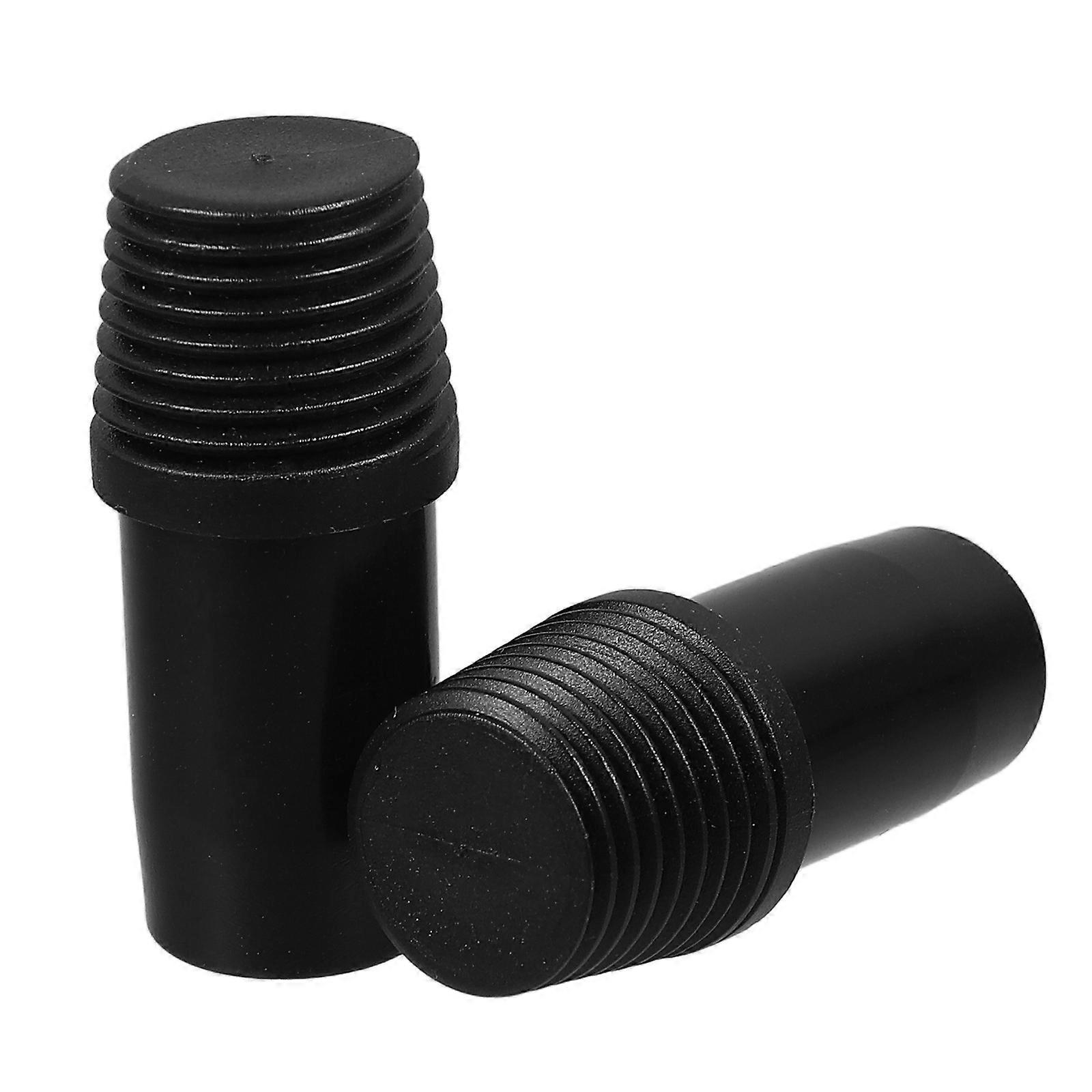 4Pcs Plastic Threaded Tip Replacement Pole Adapter for Household Cleaning