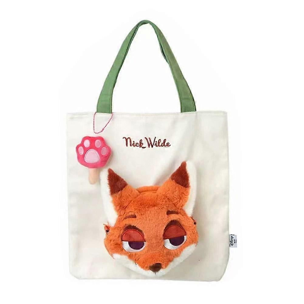 Zootopia Judy Hopps Bunny Reusable Tote Bag Detachable Shoulder Cute